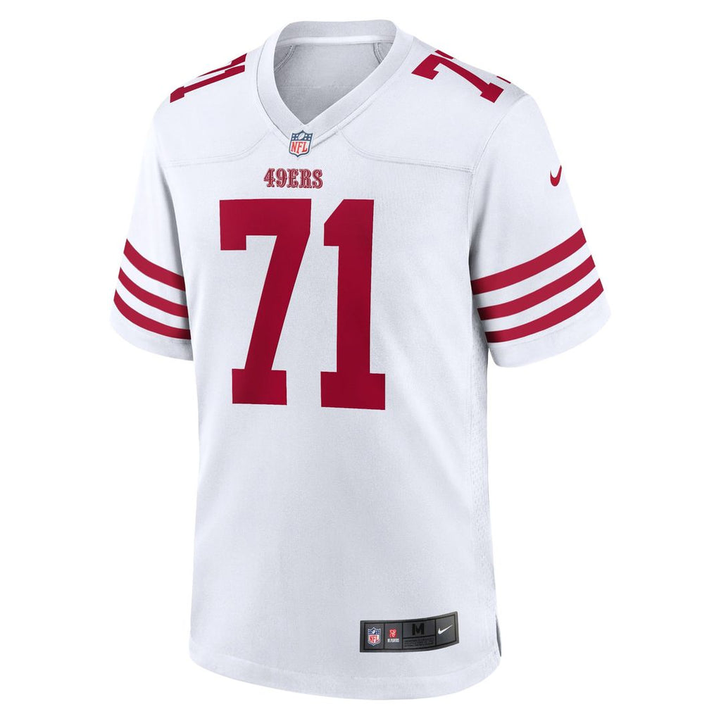 Men's Nike San Francisco 49ers Trent Williams White Player Game NFL Jersey