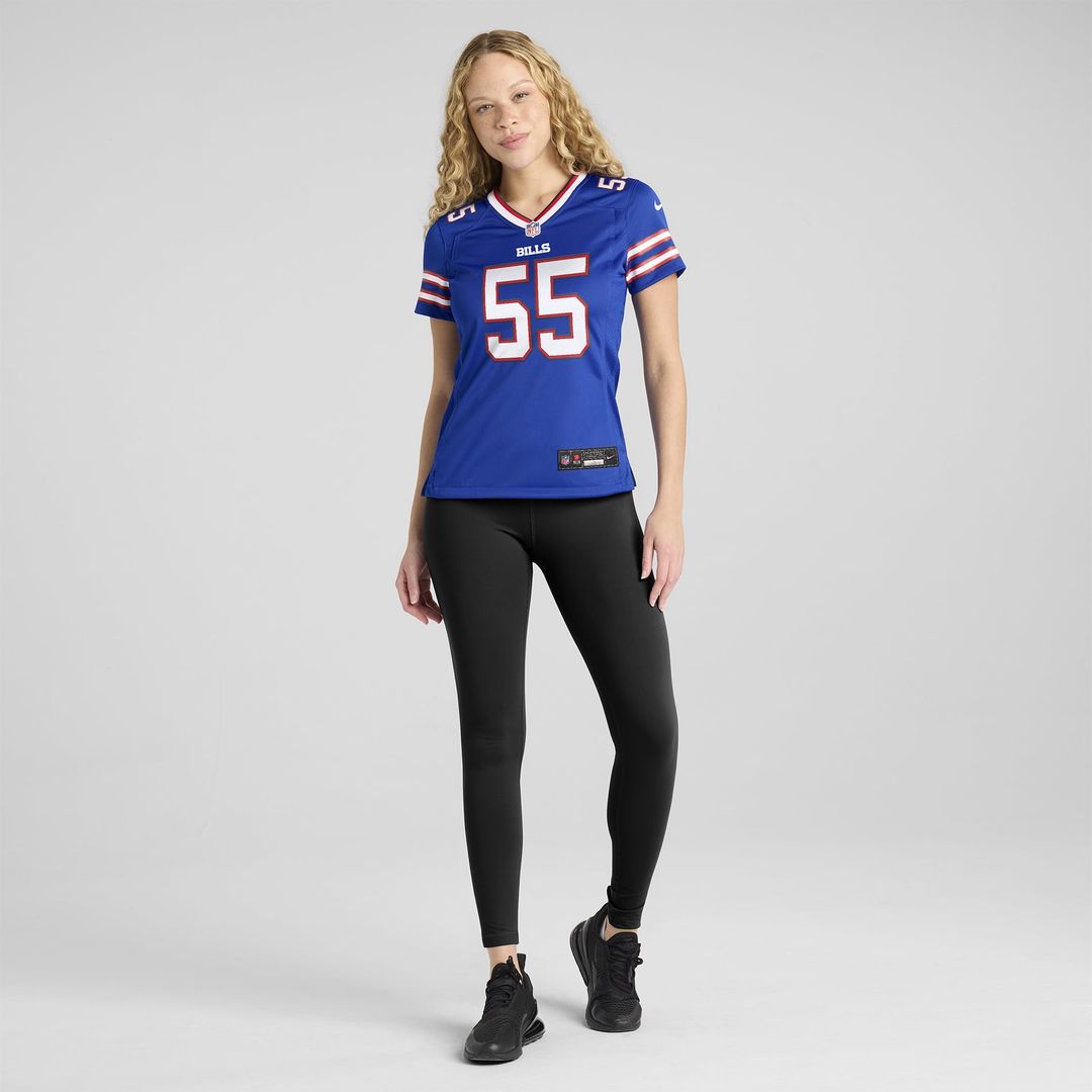Women's Nike Buffalo Bills Michael Hoecht Royal Team Game NFL Jersey