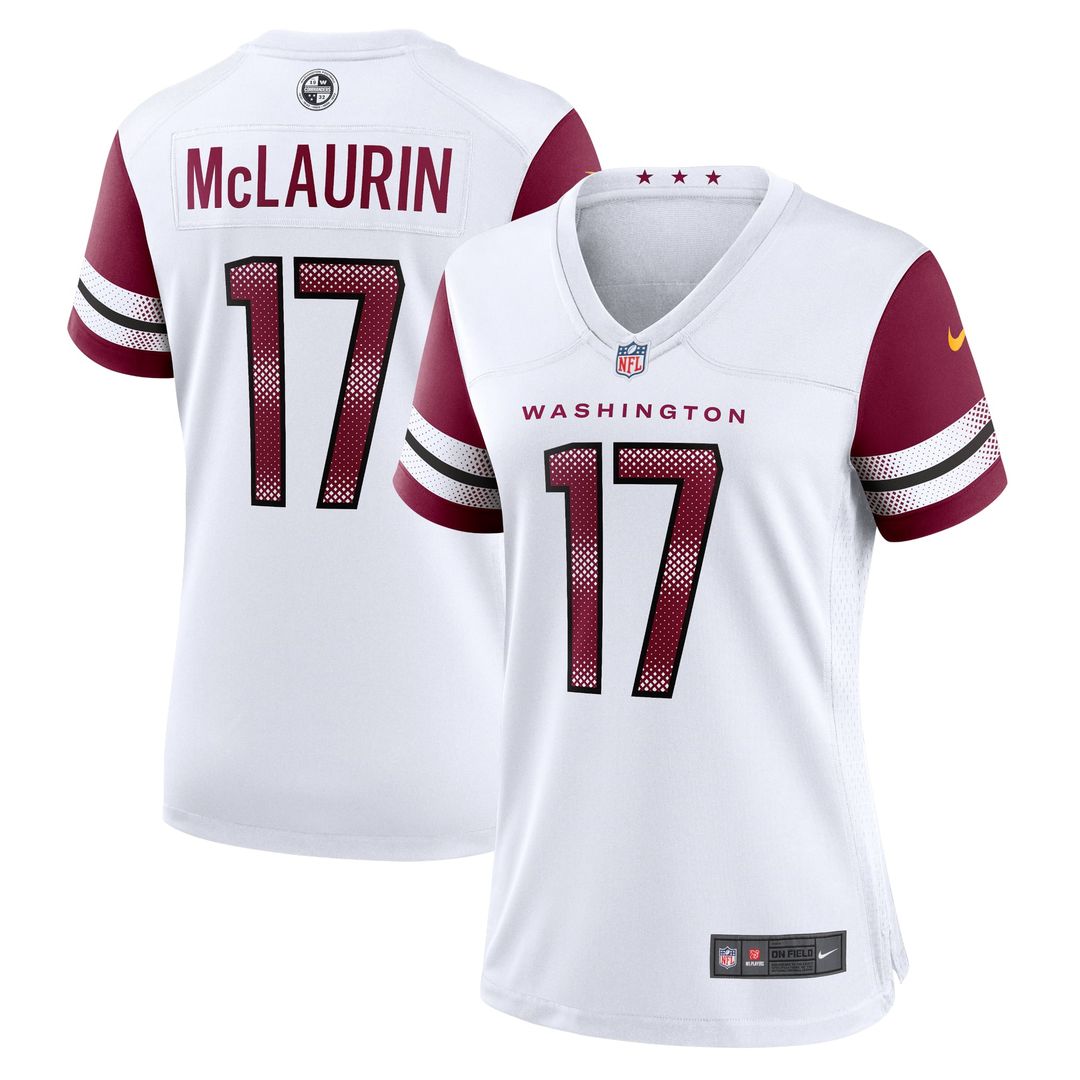 Women's Nike Washington Commanders Terry McLaurin White Game NFL Jersey