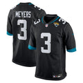 Men's Nike Jacksonville Jaguars Jakobi Meyers Black Alternate Game NFL Jersey