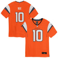 Preschool Nike Denver Broncos Bo Nix Orange Team Player Game NFL Jersey