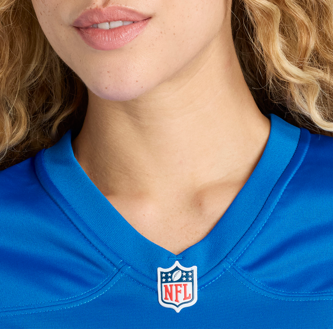 Women's Nike Detroit Lions Anthony Firkser Blue Team Game NFL Jersey