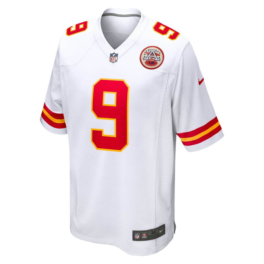 Men's Nike Kansas City Chiefs Kenneth Walker III White Game NFL Jersey