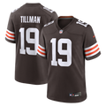 Men's Nike Cleveland Browns Cedric Tillman Brown Game NFL Jersey