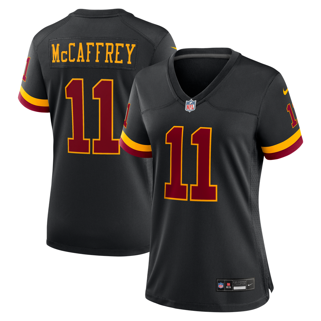 Women's Nike Washington Commanders Luke McCaffrey White Game Super Bowl Era NFL Jersey