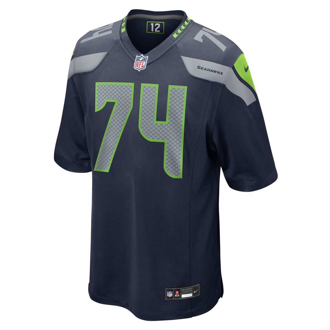 Men's Nike Seattle Seahawks Josh Jones College Navy Team Game NFL Jersey