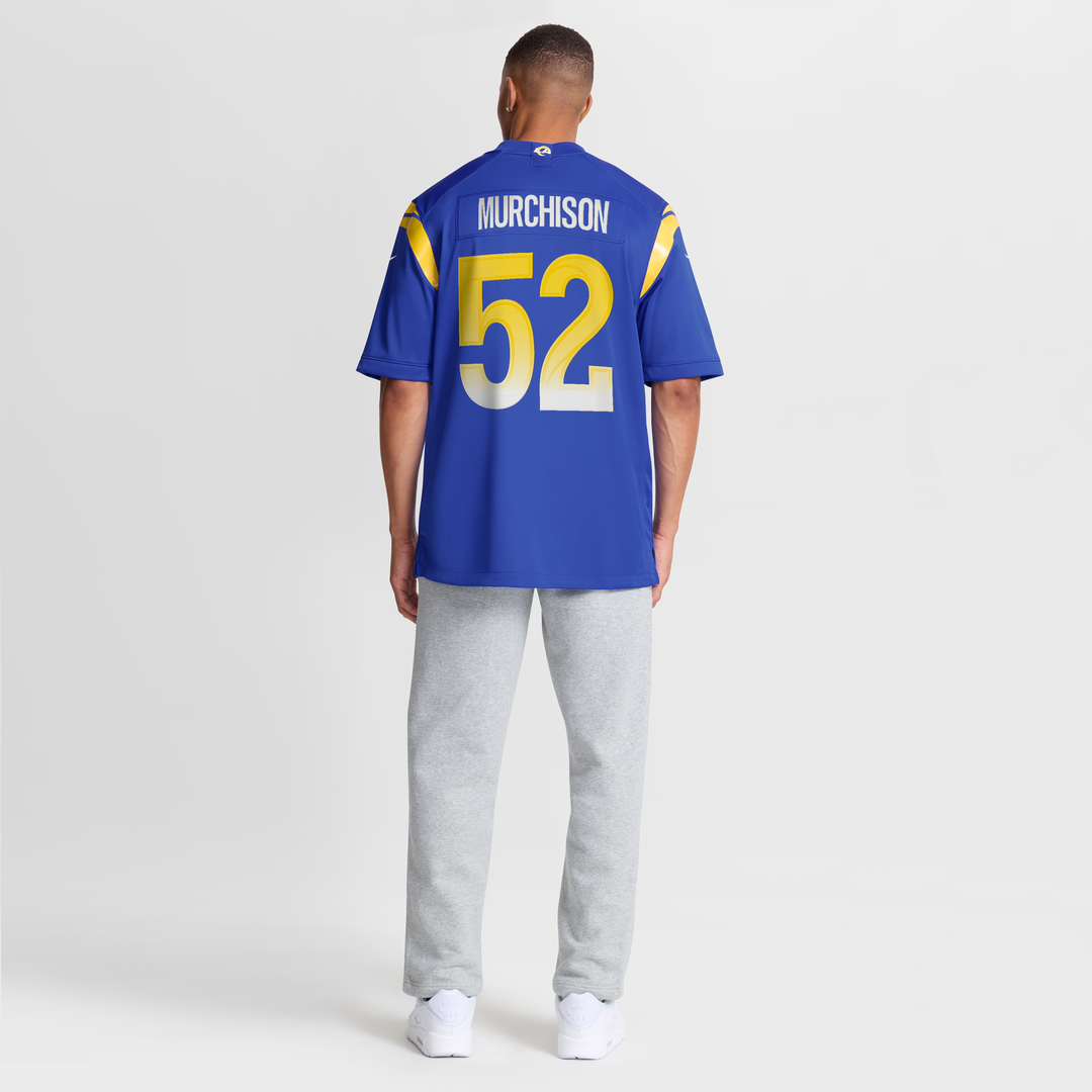 Men's Nike Los Angeles Rams Larrell Murchison Royal Team Game NFL Jersey