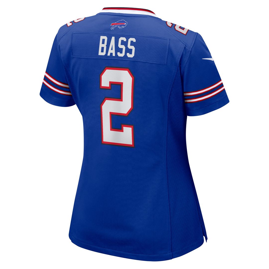 Women's Nike Buffalo Bills Tyler Bass Royal Game NFL Jersey