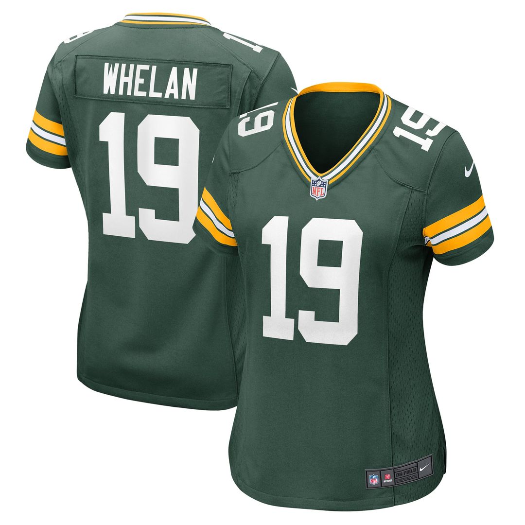 Women's Nike Green Bay Packers Daniel Whelan Green Game NFL Jersey