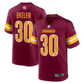 Men's Nike Washington Commanders Austin Ekeler Burgundy Game Player NFL Jersey
