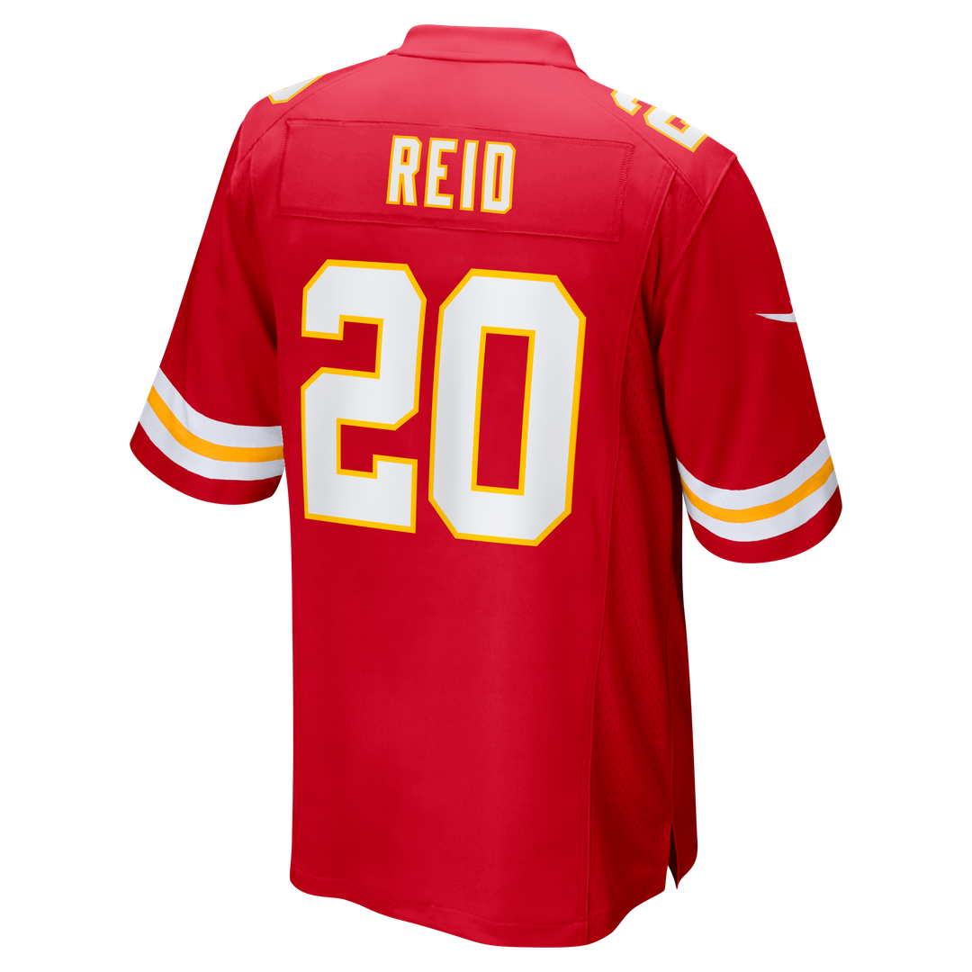 Men's Nike Kansas City Chiefs Justin Reid Red Game NFL Jersey