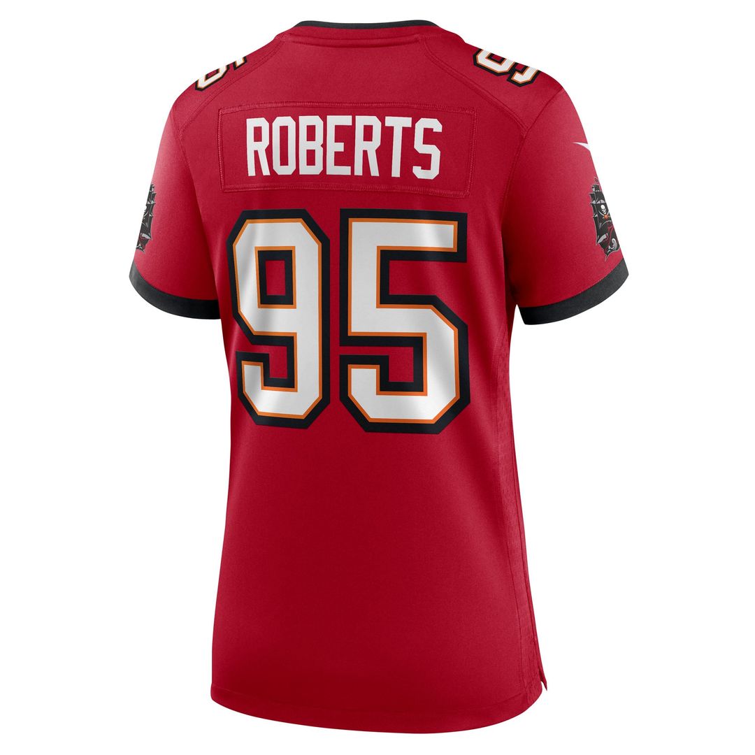 Women's Nike Tampa Bay Buccaneers Elijah Roberts Red Team Game NFL Jersey