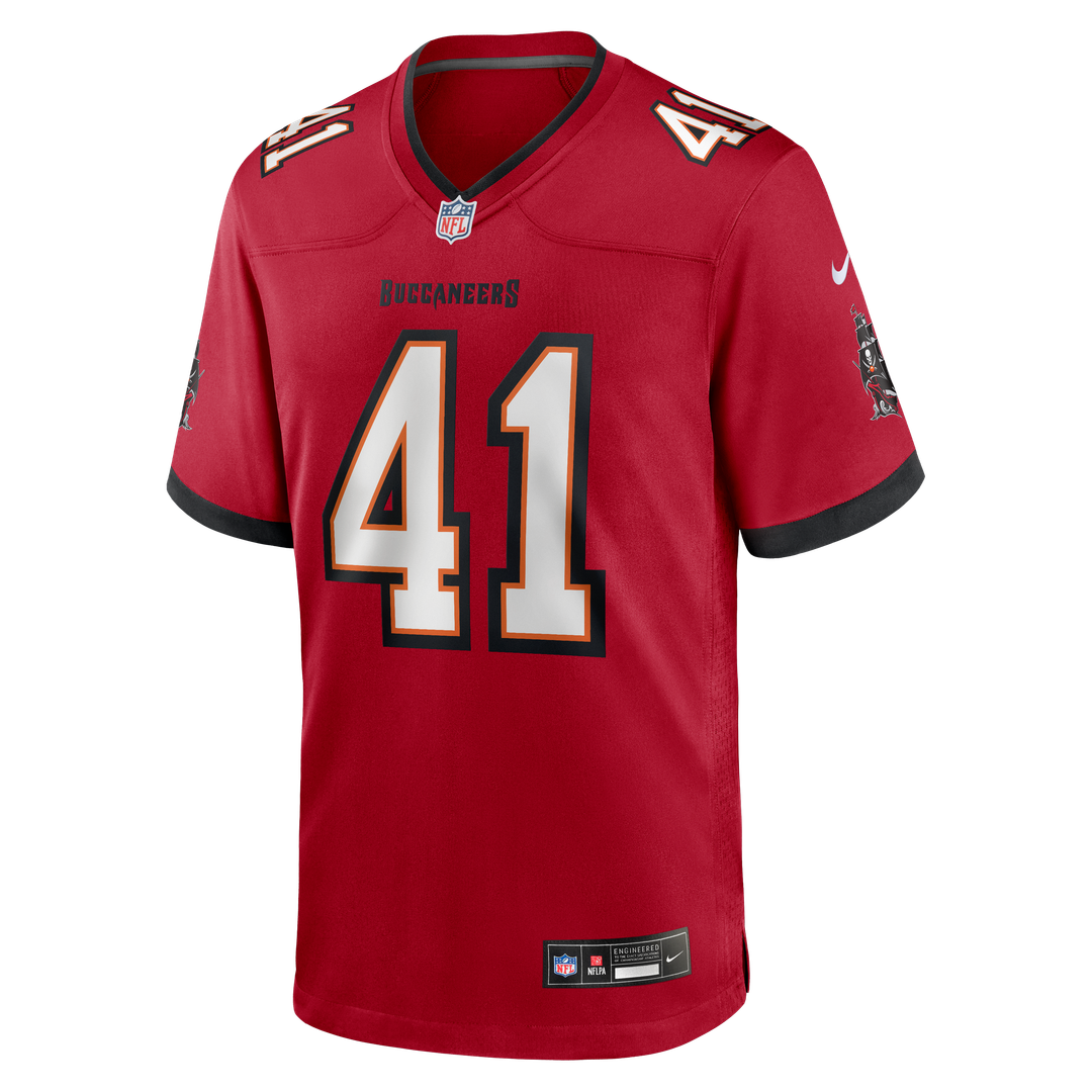 Men's Nike Tampa Bay Buccaneers Ko Kieft Red Game Player NFL Jersey