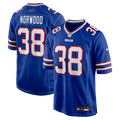 Men's Nike Buffalo Bills Tre Norwood Royal Team Game NFL Jersey