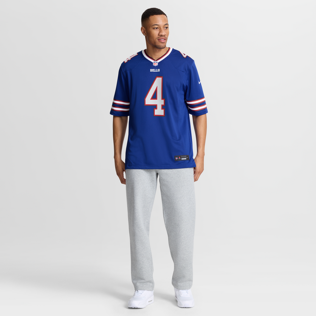 Men's Nike Buffalo Bills James Cook III Royal Team Game NFL Jersey