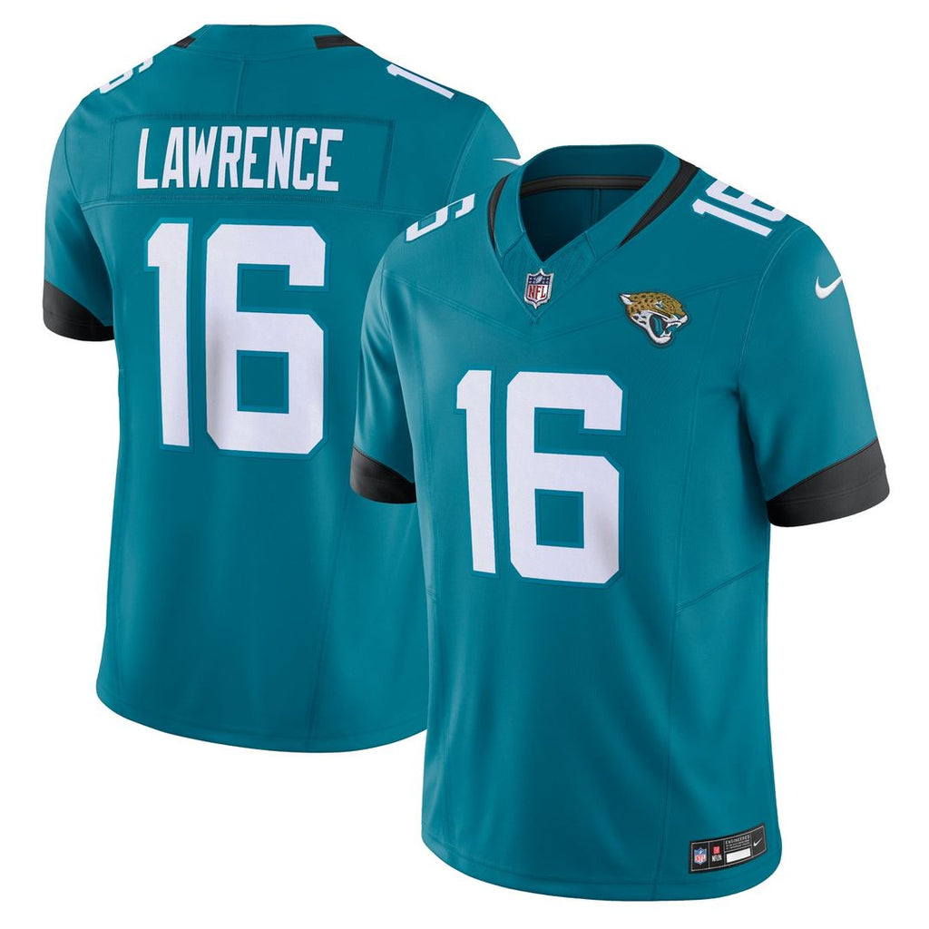 Men's Nike Jacksonville Jaguars Trevor Lawrence Teal Vapor F.U.S.E. Limited NFL Jersey
