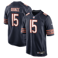 Men's Nike Chicago Bears Rome Odunze Navy Player Game NFL Jersey