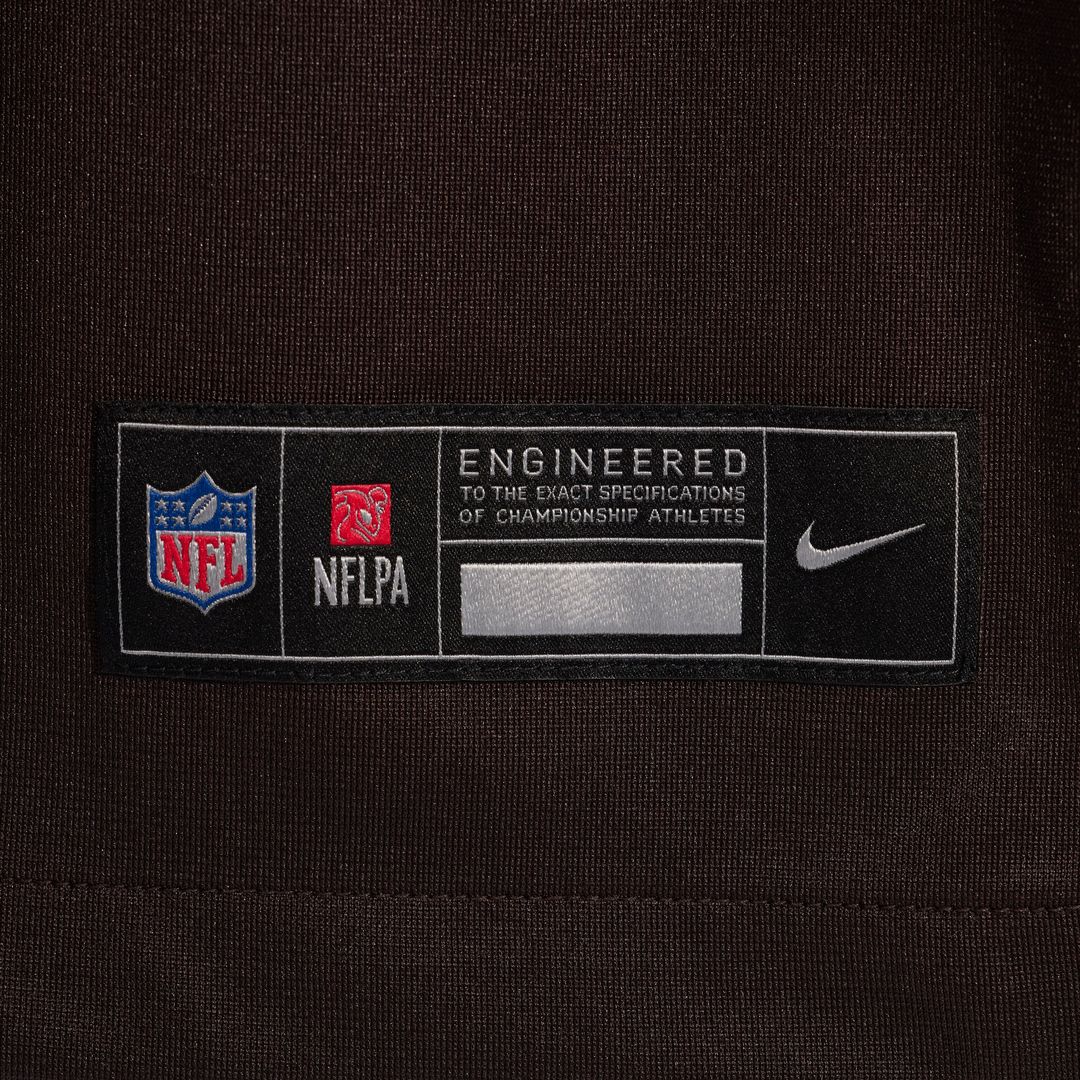 Men's Nike Cleveland Browns KC Concepcion Brown 2026 NFL Draft First Round Pick No. 24 Team Game NFL Jersey