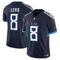 Men's Nike Tennessee Titans Will Levis Navy Vapor F.U.S.E. Limited NFL Jersey