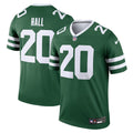 Men's Nike New York Jets Breece Hall Green Legend Player NFL Performance Top