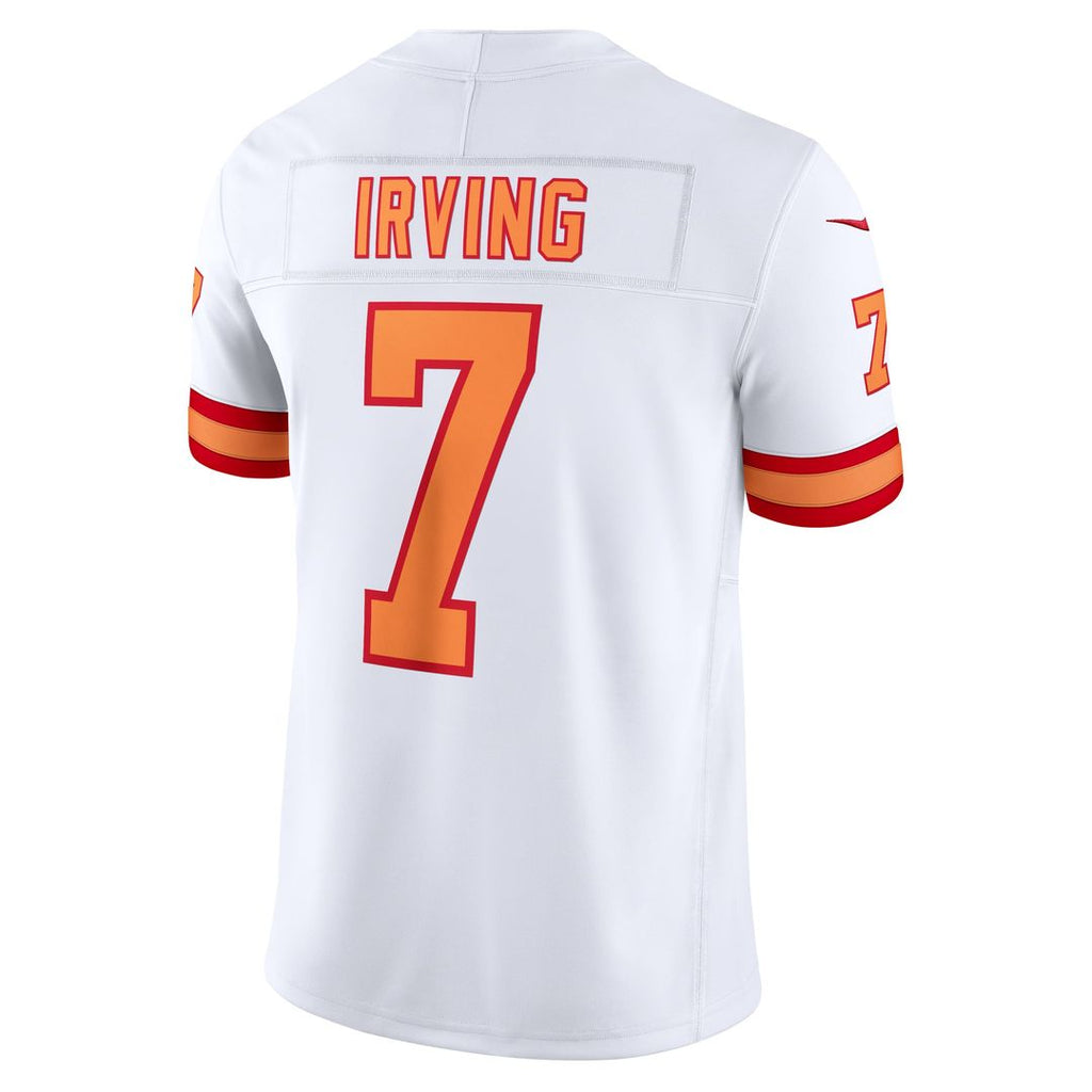 Men's Nike Tampa Bay Buccaneers Bucky Irving '76 White Vapor F.U.S.E. Player Limited NFL Jersey