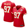 Women's Nike Kansas City Chiefs Ashton Gillotte Red Team Game NFL Jersey