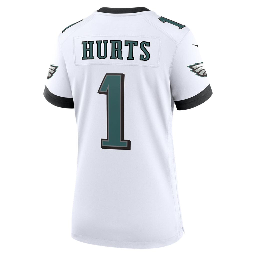 Women's Nike Philadelphia Eagles Jalen Hurts White Game NFL Jersey