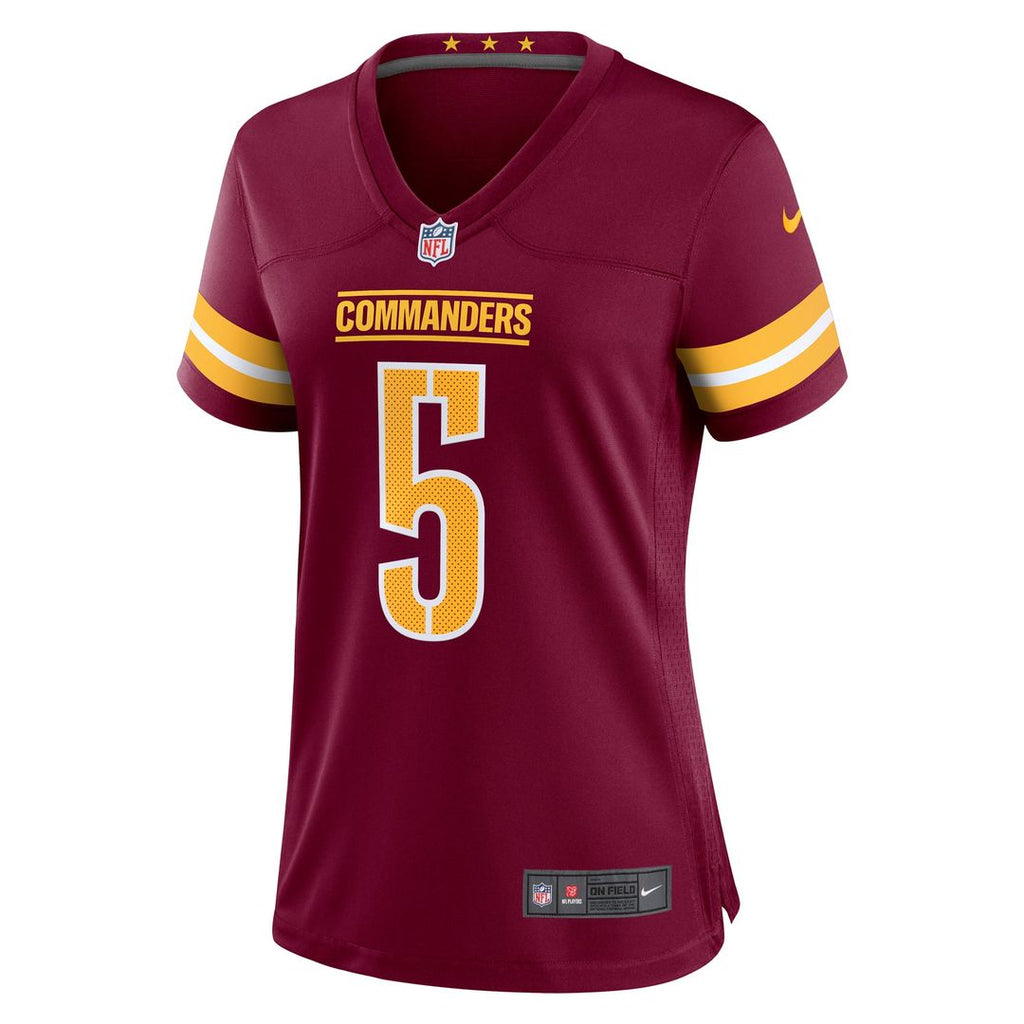 Women's Nike Washington Commanders Jayden Daniels Burgundy Player Game NFL Jersey