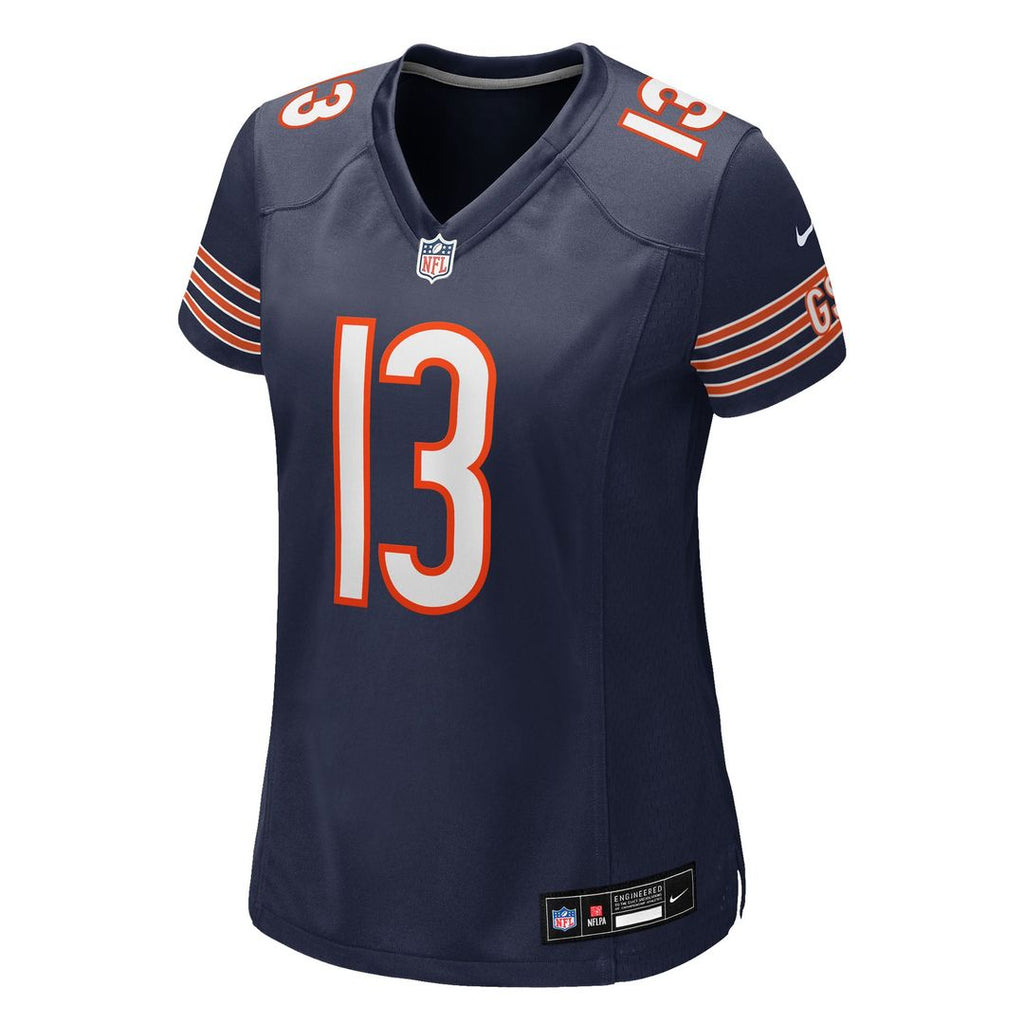 Women's Nike Chicago Bears Maurice Alexander Navy Team Game NFL Jersey