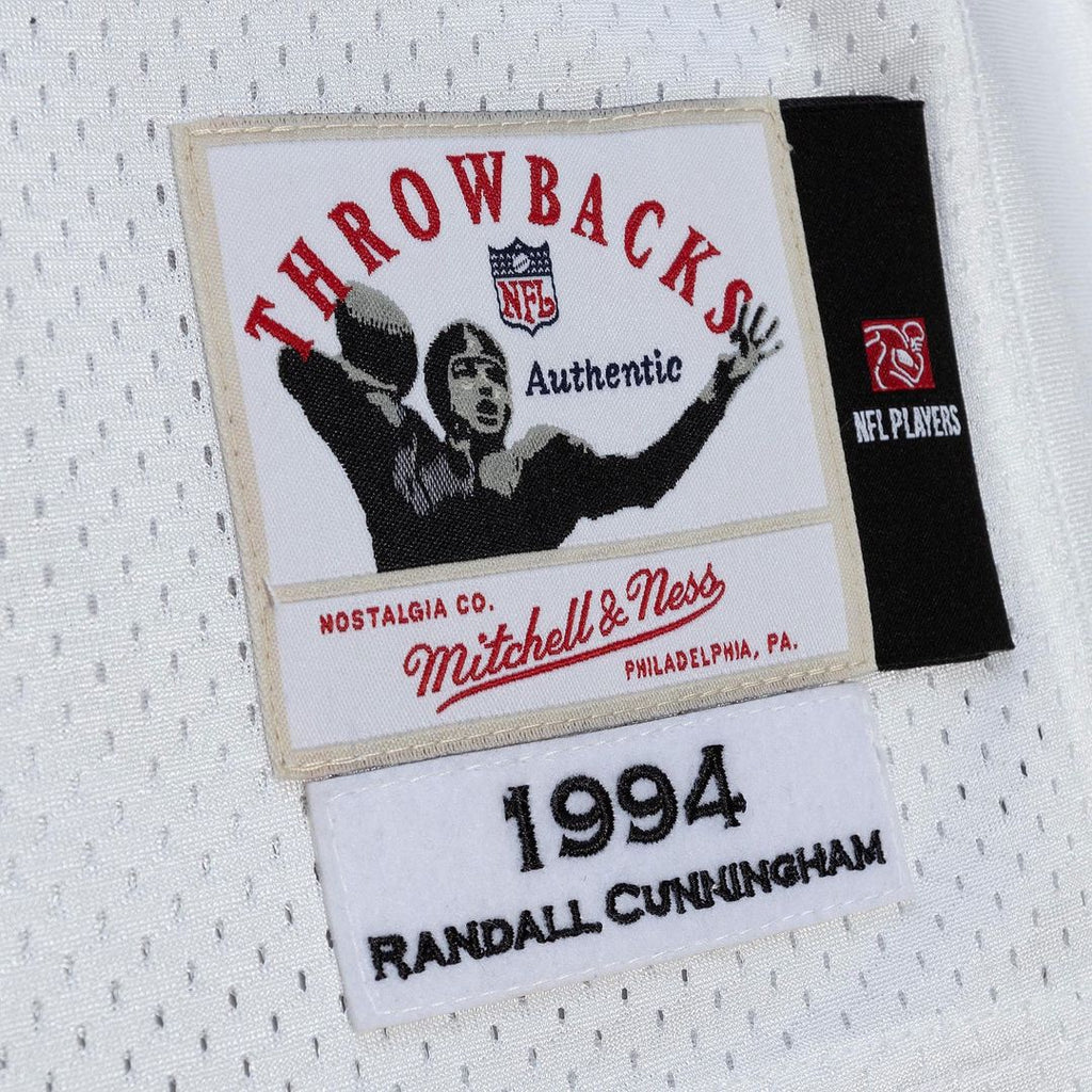 Men's Mitchell & Ness Philadelphia Eagles Randall Cunningham Green 1992 Authentic Throwback Retired Player NFL Jersey