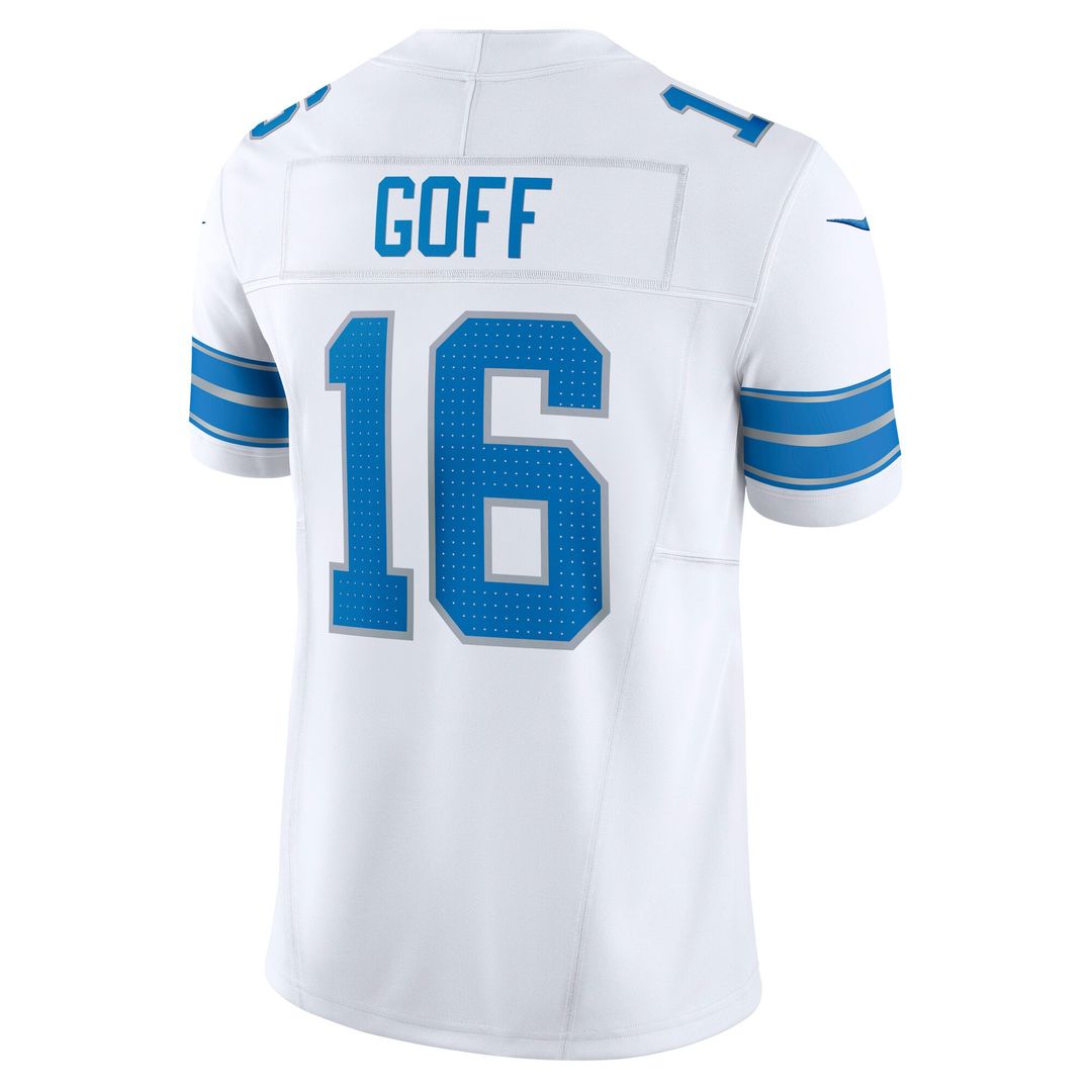 Men's Nike Detroit Lions Jared Goff Black Vapor F.U.S.E. Limited NFL Jersey