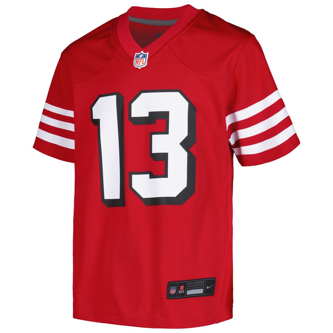 Youth Nike San Francisco 49ers Brock Purdy Scarlet Game NFL Jersey