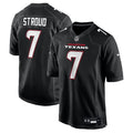 Men's Nike Houston Texans C.J. Stroud Carbon Black Fashion NFL Jersey