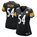 Women's Nike Pittsburgh Steelers Zach Frazier Black Game NFL Jersey