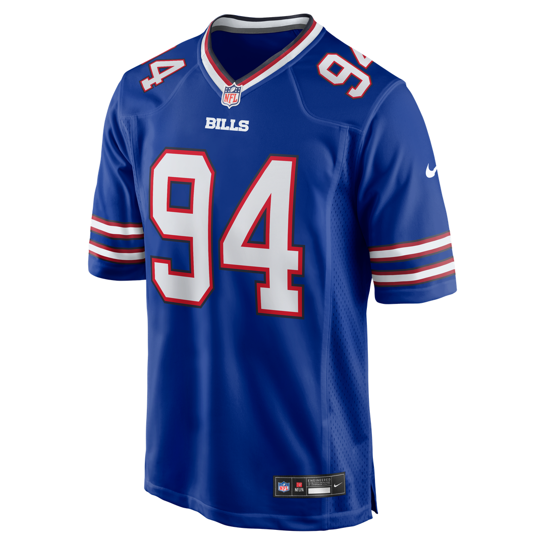 Men's Nike Buffalo Bills Landon Jackson Royal Team Game NFL Jersey