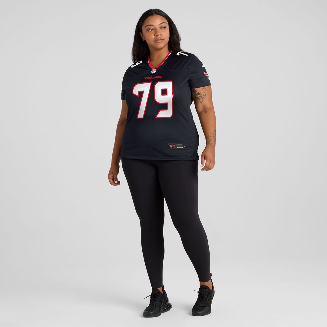 Women's Nike Houston Texans Aireontae Ersery Navy Team Game NFL Jersey
