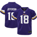 Toddler Nike Minnesota Vikings Justin Jefferson Purple Game NFL Jersey