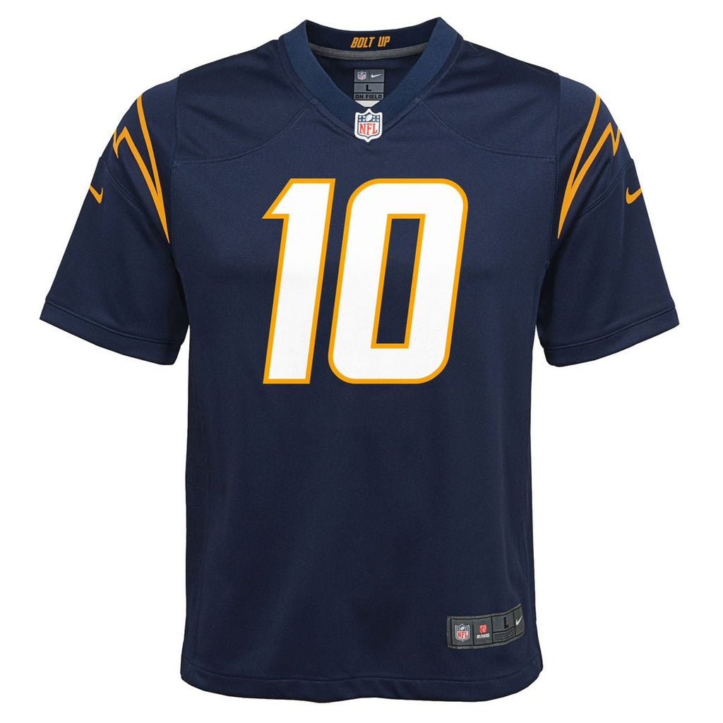 Youth Nike Los Angeles Chargers Justin Herbert Navy Game NFL Jersey