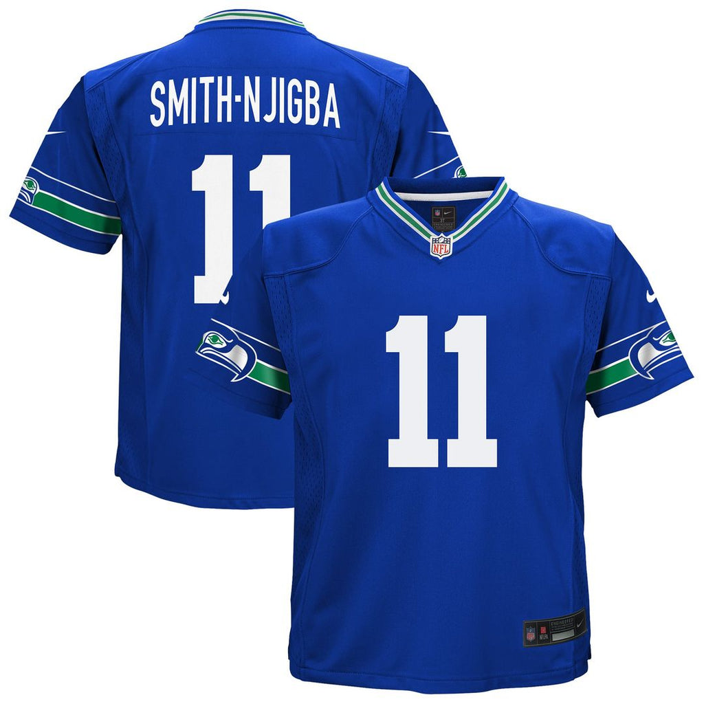 Toddler Nike Seattle Seahawks Jaxon Smith-Njigba Royal Alternate Game NFL Jersey