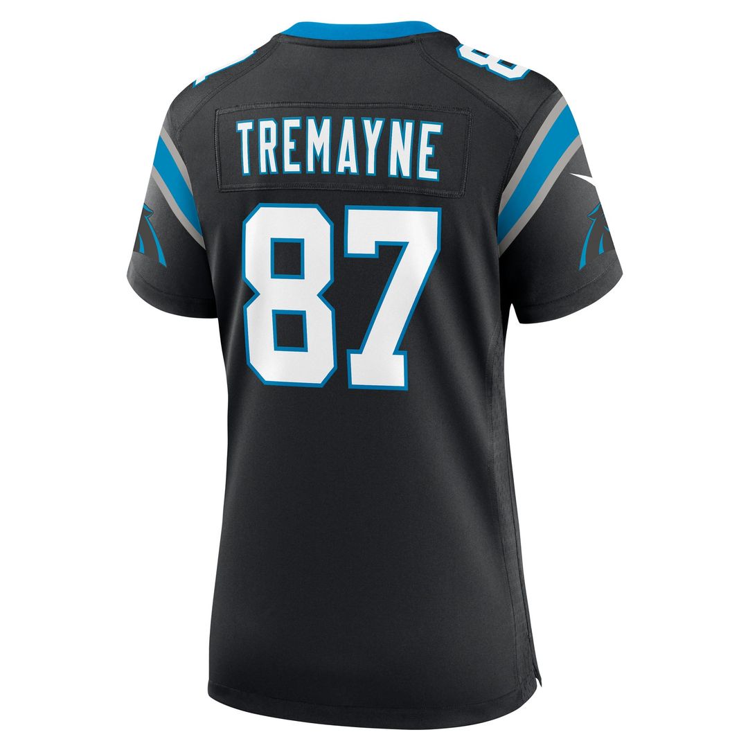 Women's Nike Carolina Panthers Brycen Tremayne Black Team Game NFL Jersey