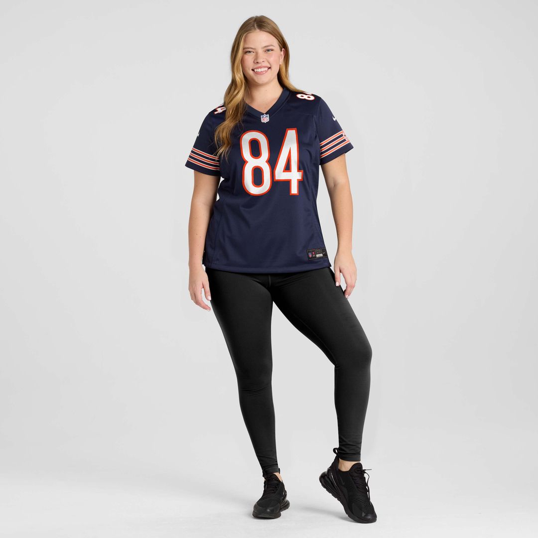 Women's Nike Chicago Bears Colston Loveland Navy Team Game NFL Jersey