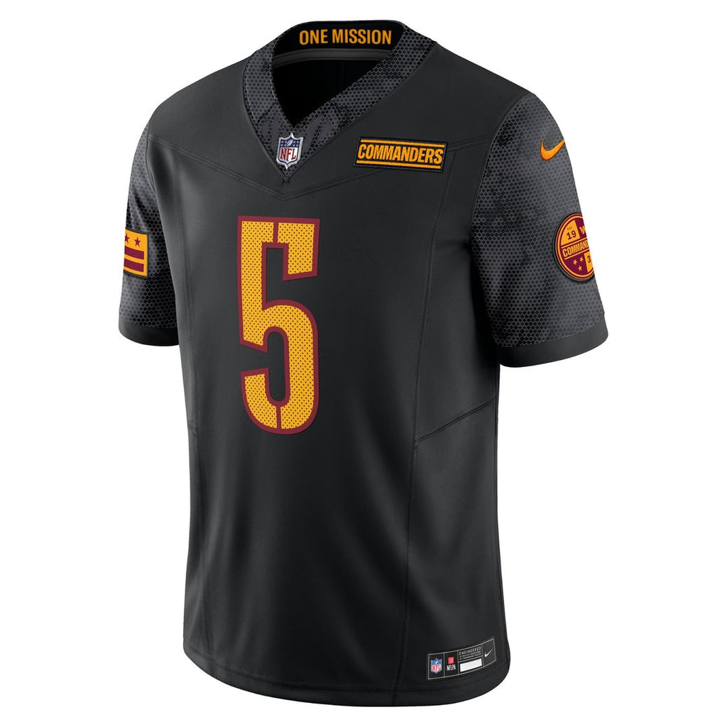 Men's Nike Washington Commanders Jayden Daniels Burgundy Vapor F.U.S.E. Limited NFL Jersey
