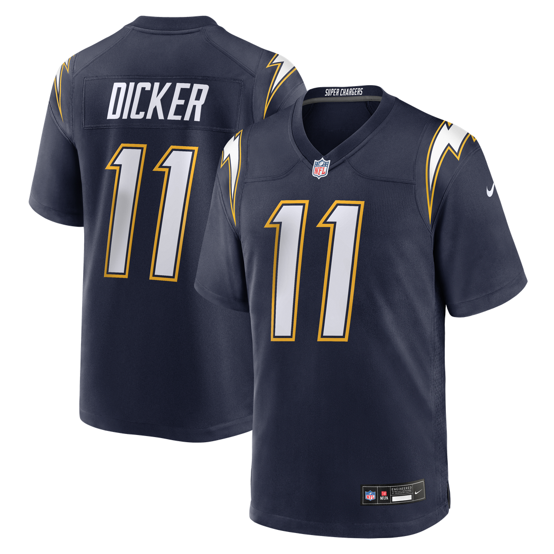 Men's Nike Los Angeles Chargers Cameron Dicker Gold Alternate Game NFL Jersey