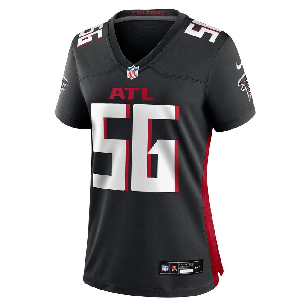 Women's Nike Atlanta Falcons Leonard Floyd Black Team Game NFL Jersey