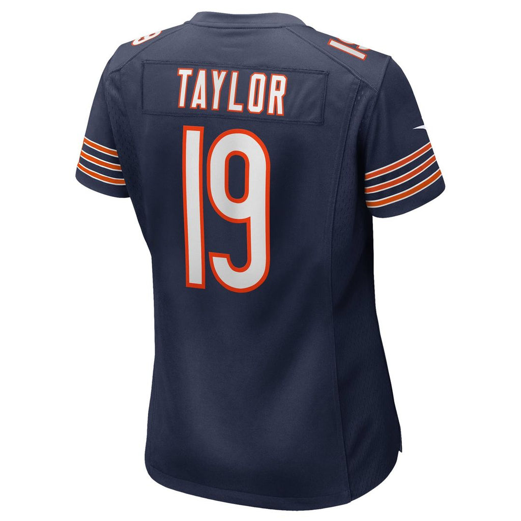 Women's Nike Chicago Bears Tory Taylor Navy Game NFL Jersey