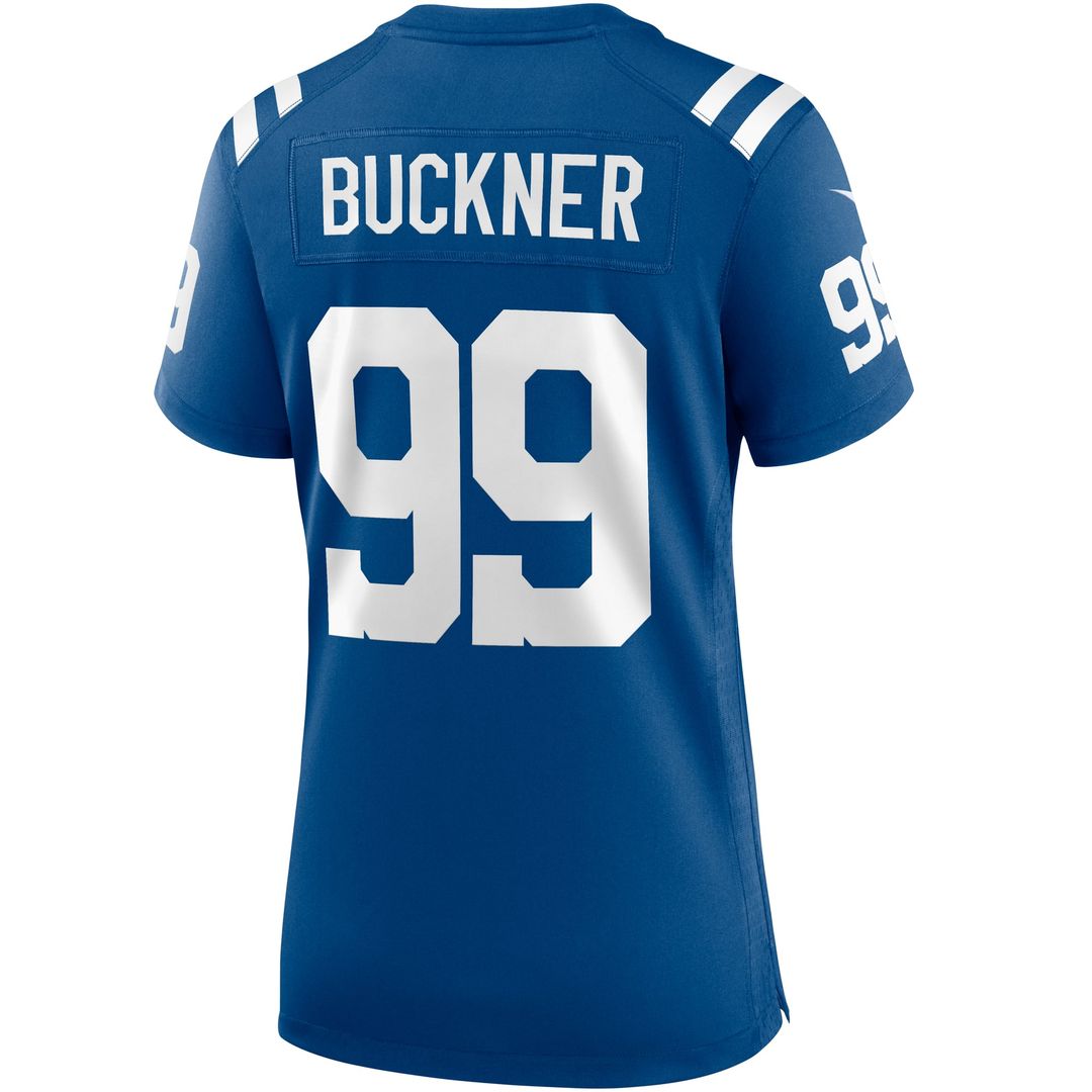Women's Nike Indianapolis Colts DeForest Buckner Royal Indiana Nights Alternate Game NFL Jersey