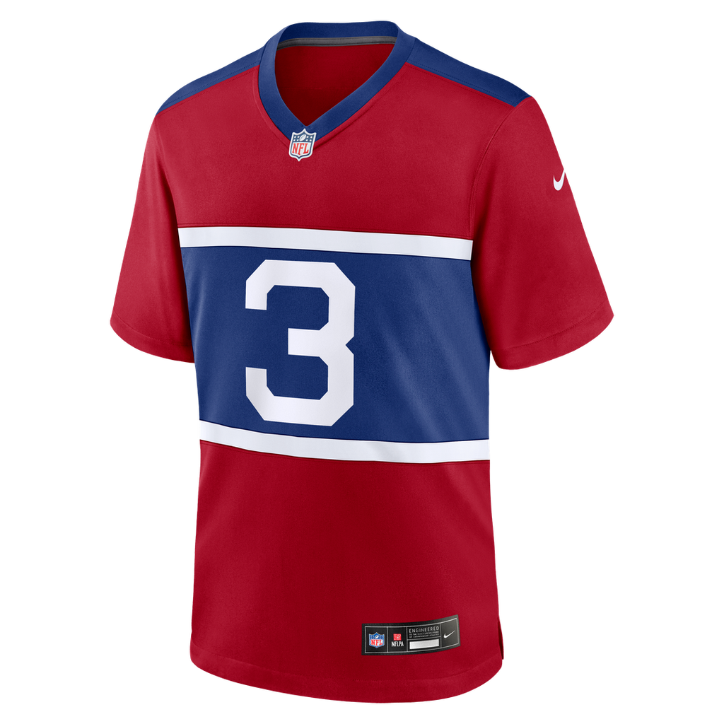 Men's Nike New York Giants Abdul Carter White Game NFL Jersey