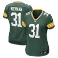 Women's Nike Green Bay Packers Nick Niemann Green Team Game NFL Jersey