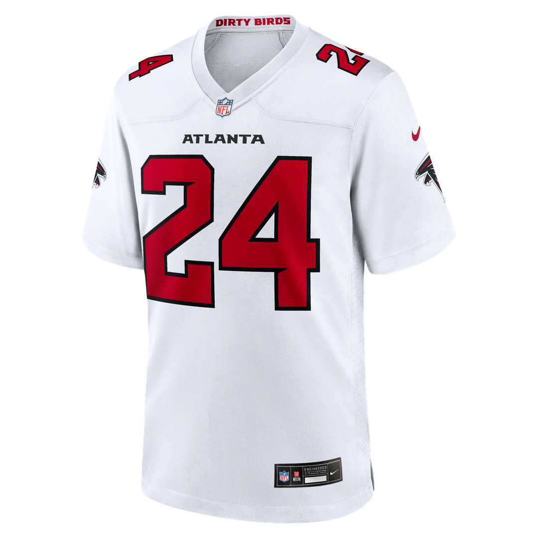 Men's Nike Atlanta Falcons A.J. Terrell White Game NFL Jersey
