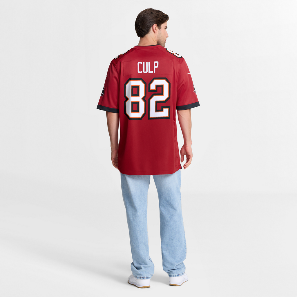 Men's Nike Tampa Bay Buccaneers Devin Culp Red Game NFL Jersey